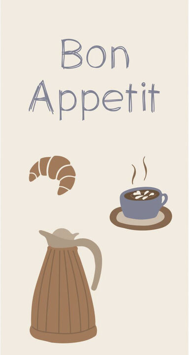 Serviet Bon Appetit 16 stk pr pakke