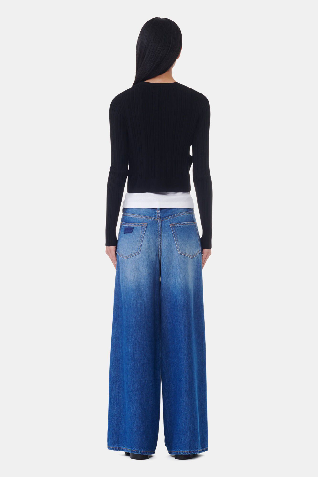 Light Viscose Rib Cardigan