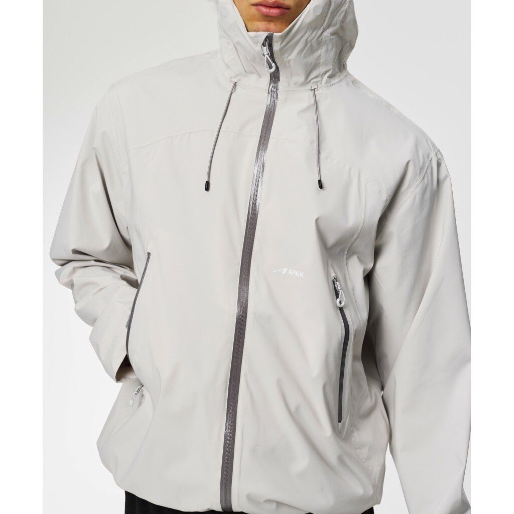 Rain Jacket Bone Grey