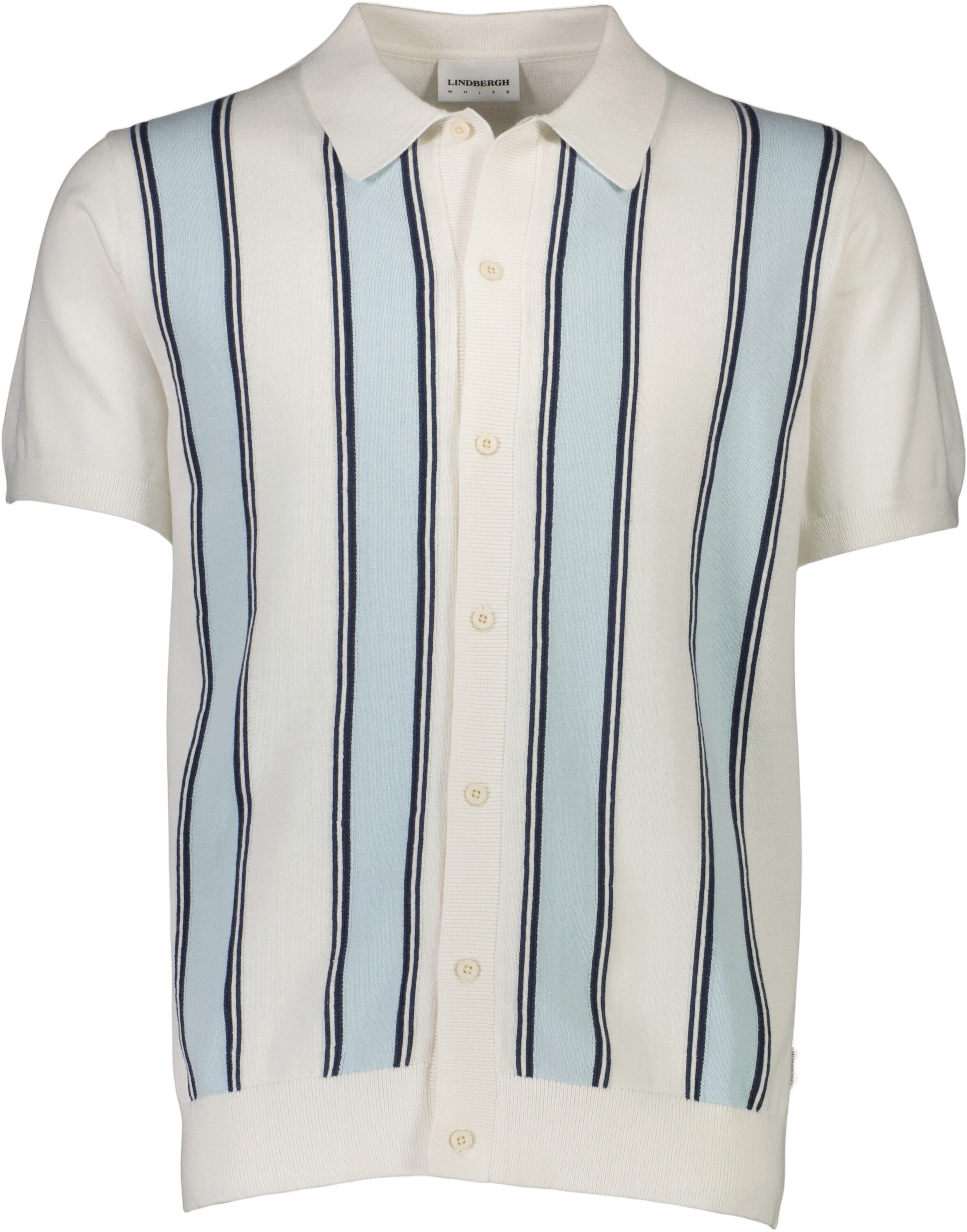 Knitted polo cardigan