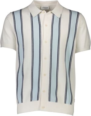 Knitted polo cardigan