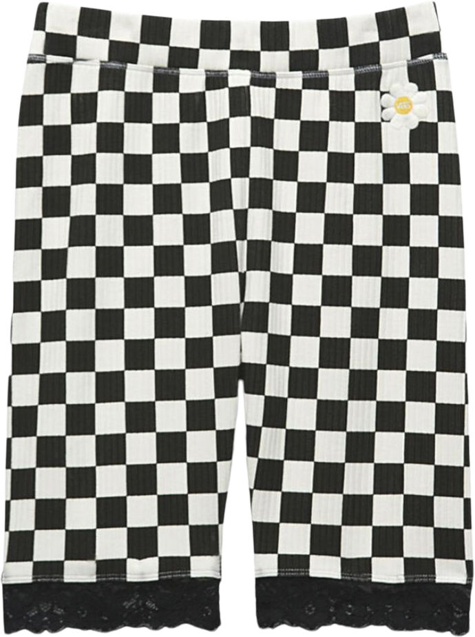 oversized floral legging shorts