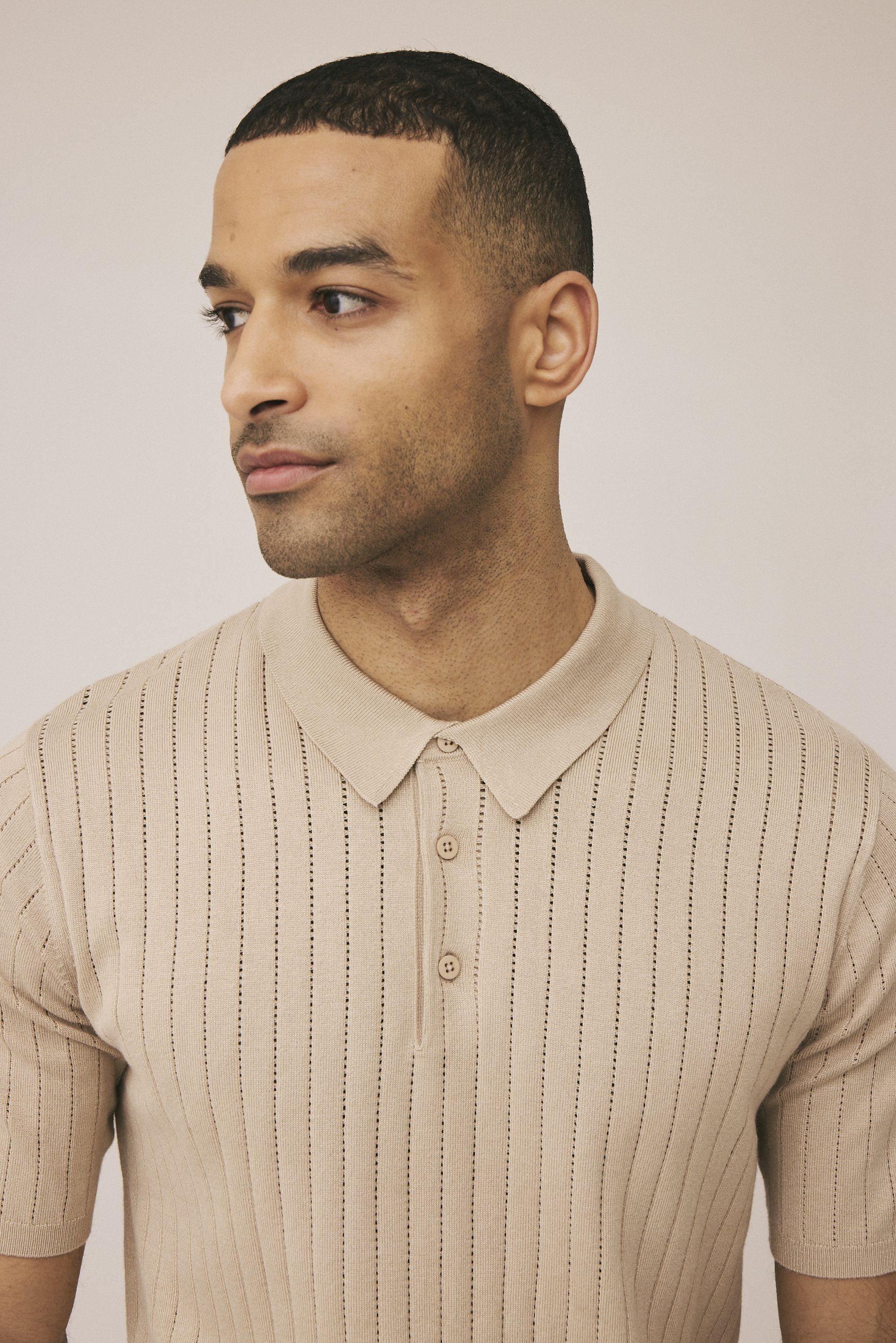 Fabro 1 knit polo - EcoVero