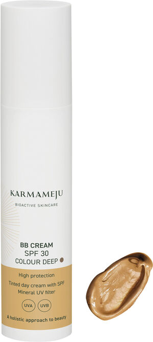 BB SOLCREME TIL ANSIGTET, farve deep