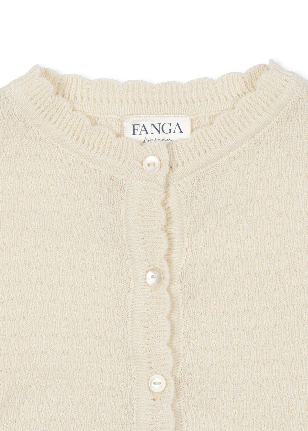 VENTI POINTELLE CARDIGAN GOTS