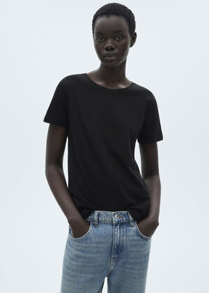 Short-sleeved cotton t-shirt