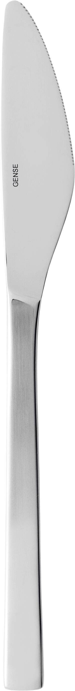 Fuga bordkniv mat/blank stål L21,3cm