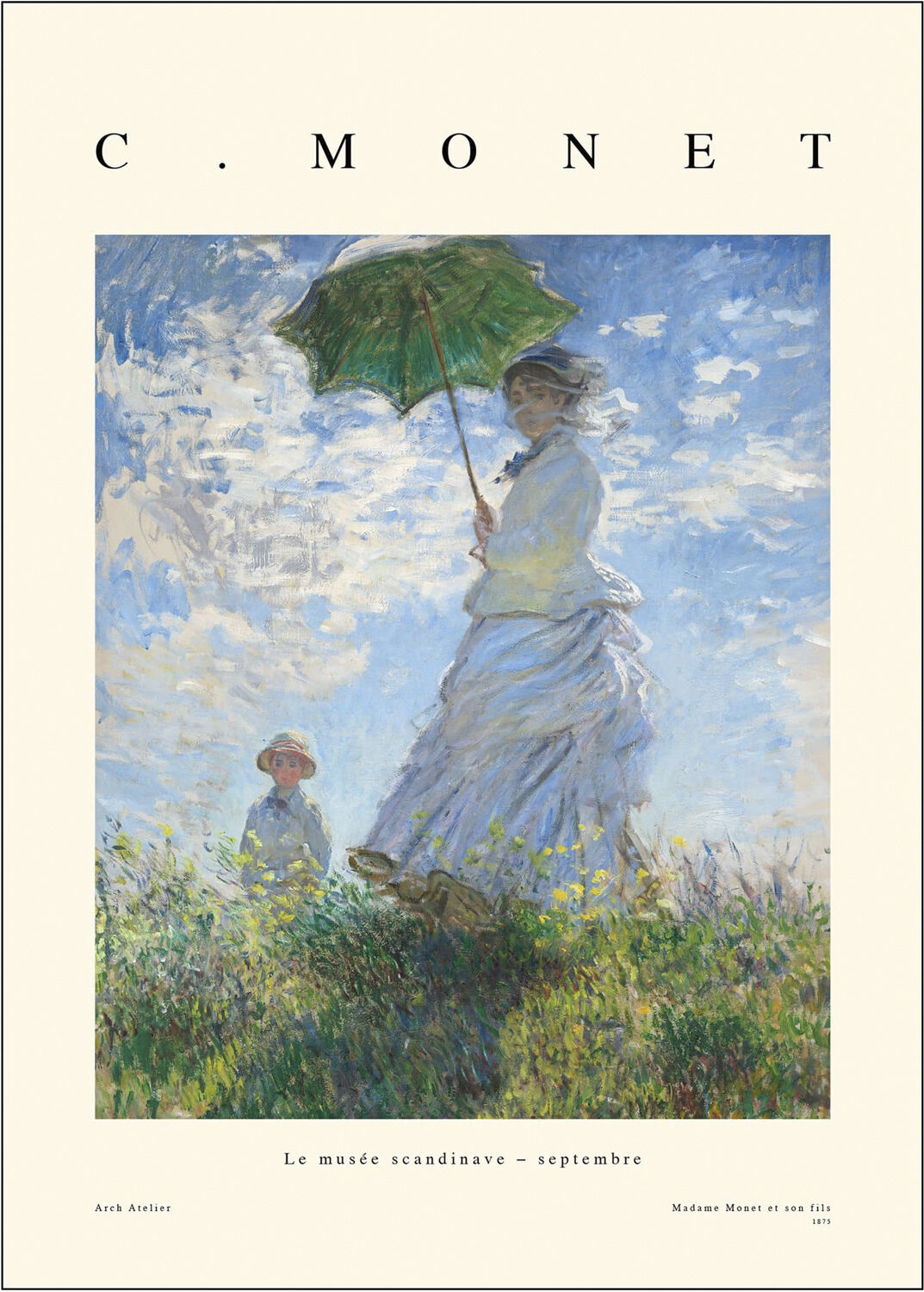 claude monet madame monet et son fils