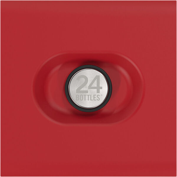 Lunchbox - Stone Finish - Hot Red