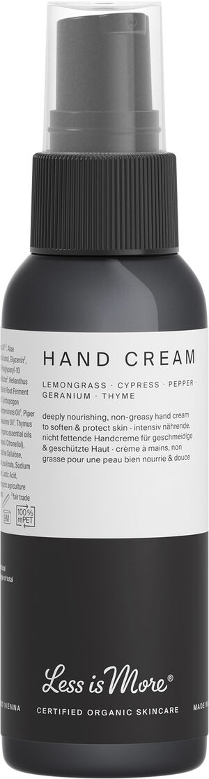 Organic Hand Cream Lemongrass