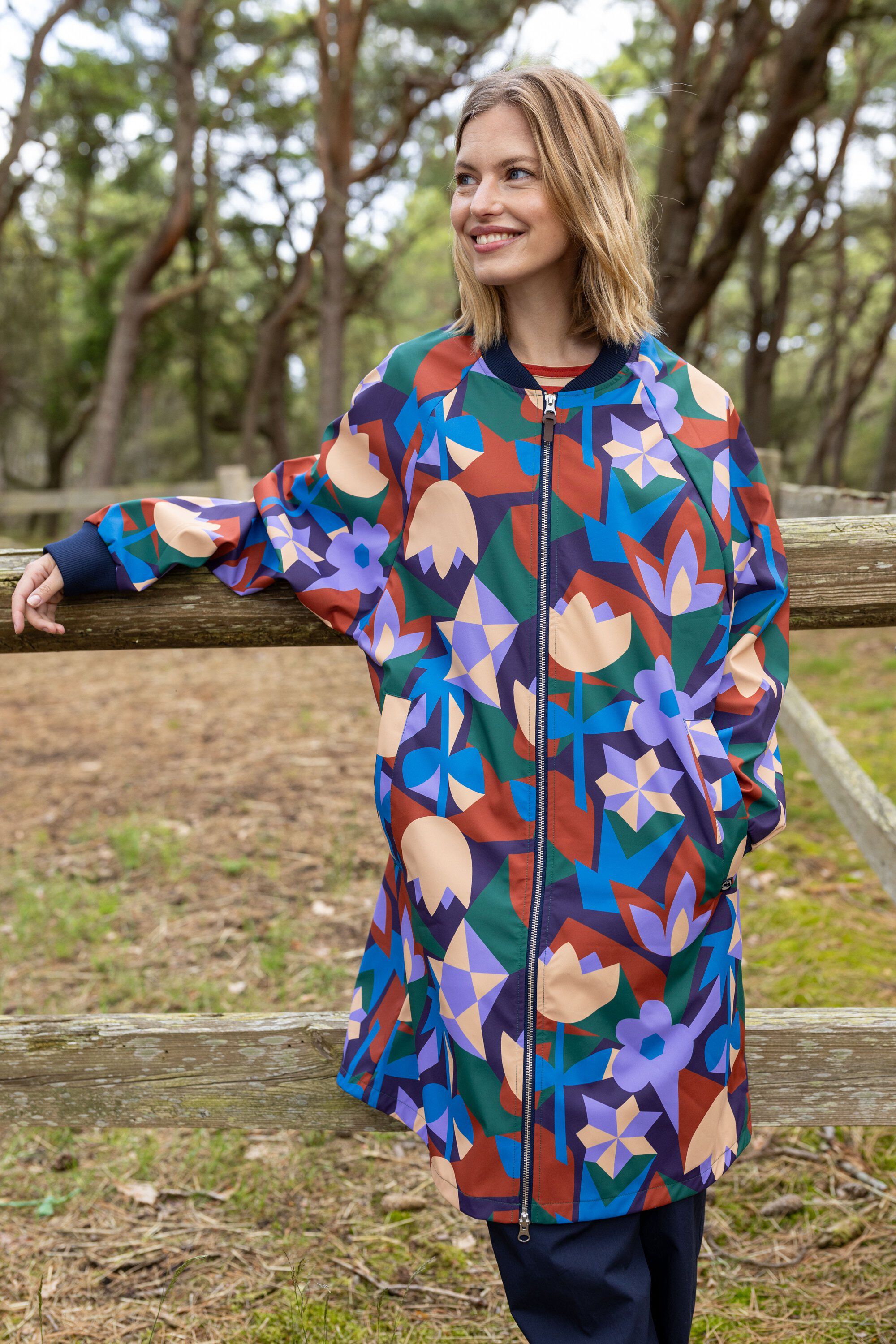 Danesculpture Light Softshell Jacket Light Lilac GEOFLEUR