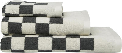 Checker Towel Anthracite