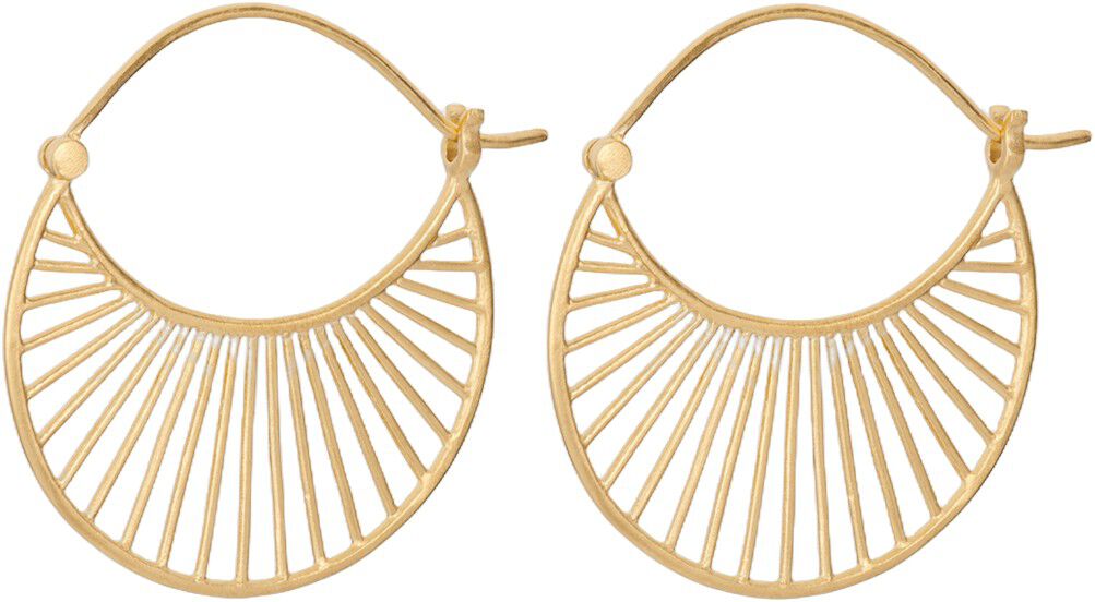 Large daylight earrings 30 mm