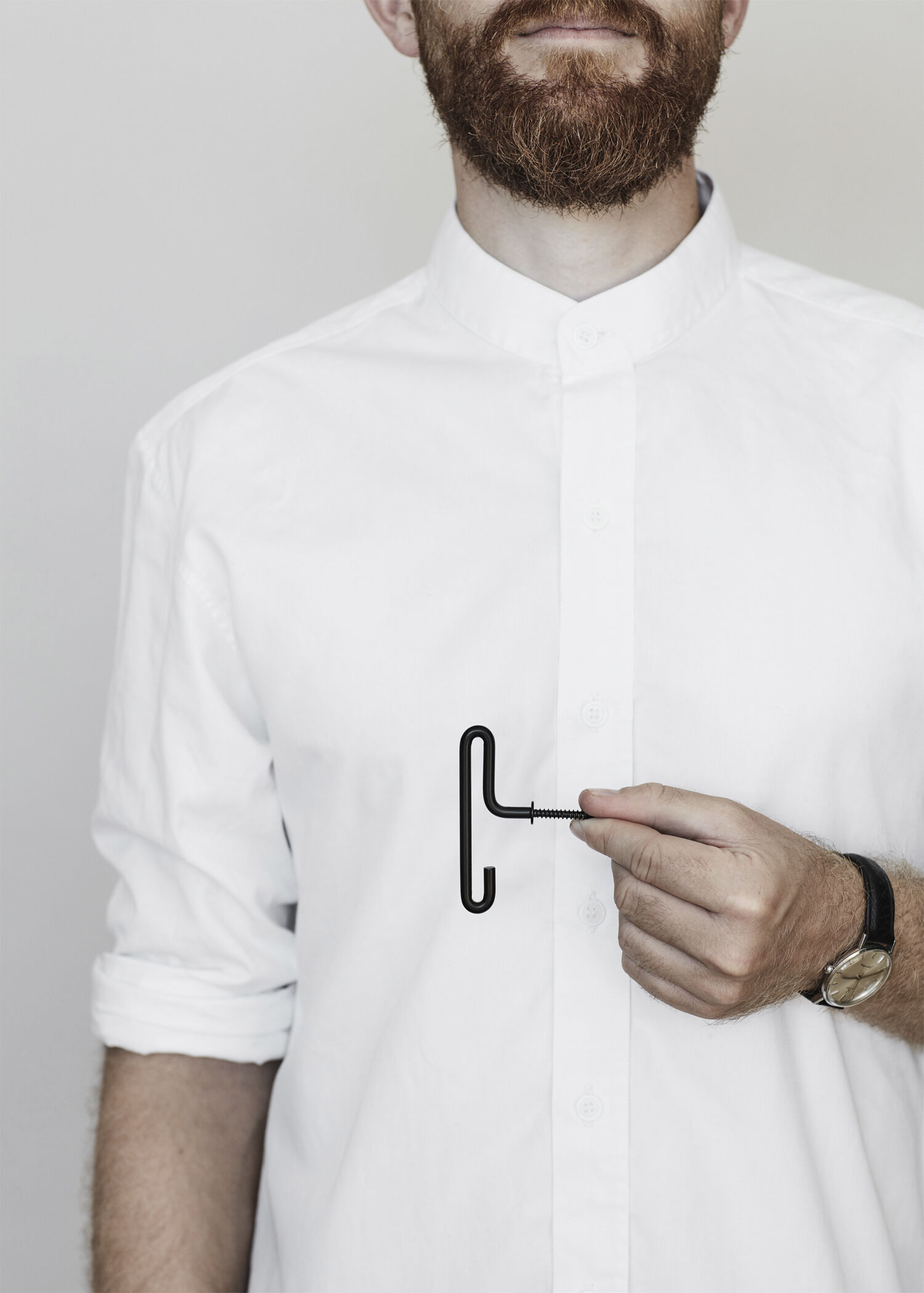 Wall Hook Small Black 2 pak