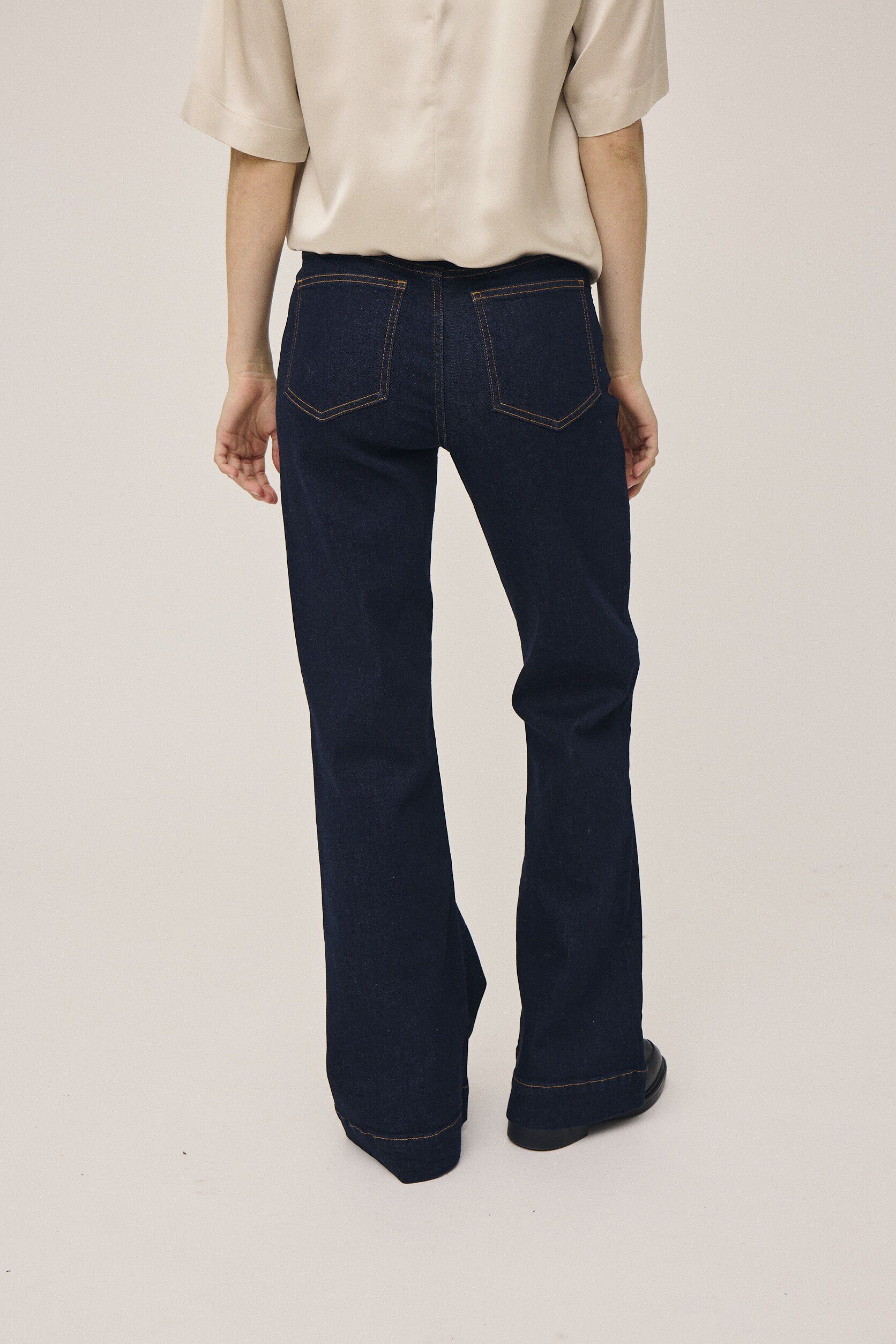 Gez M128 Flared bukser GOTS