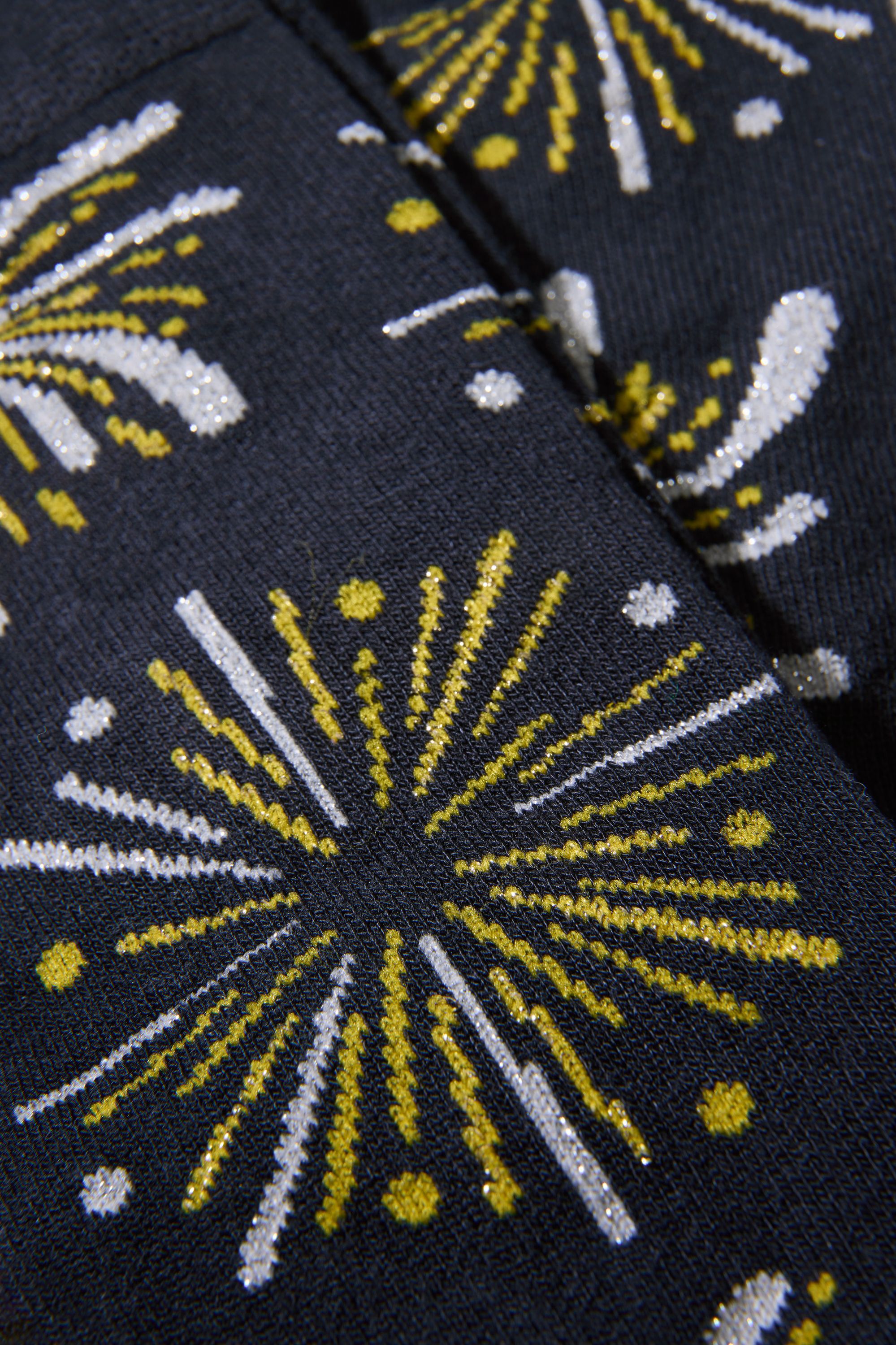 New year bamboo sock