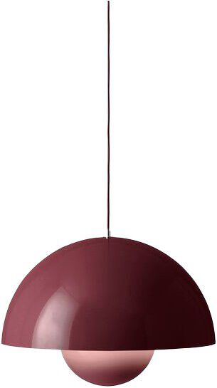 Flowerpot Pendant VP2 &Oslash;50 cm Dark Plum