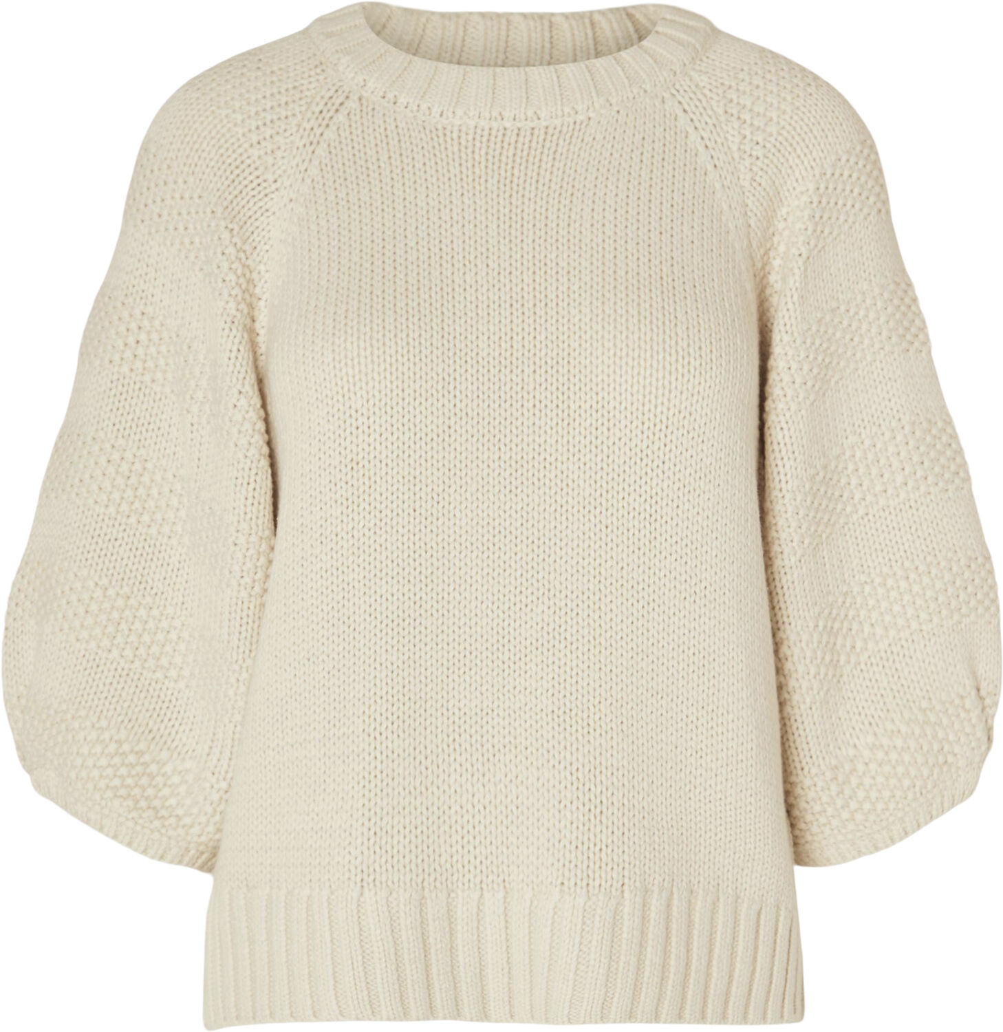 SLFVILLE 3/4 KNIT O-NECK EX