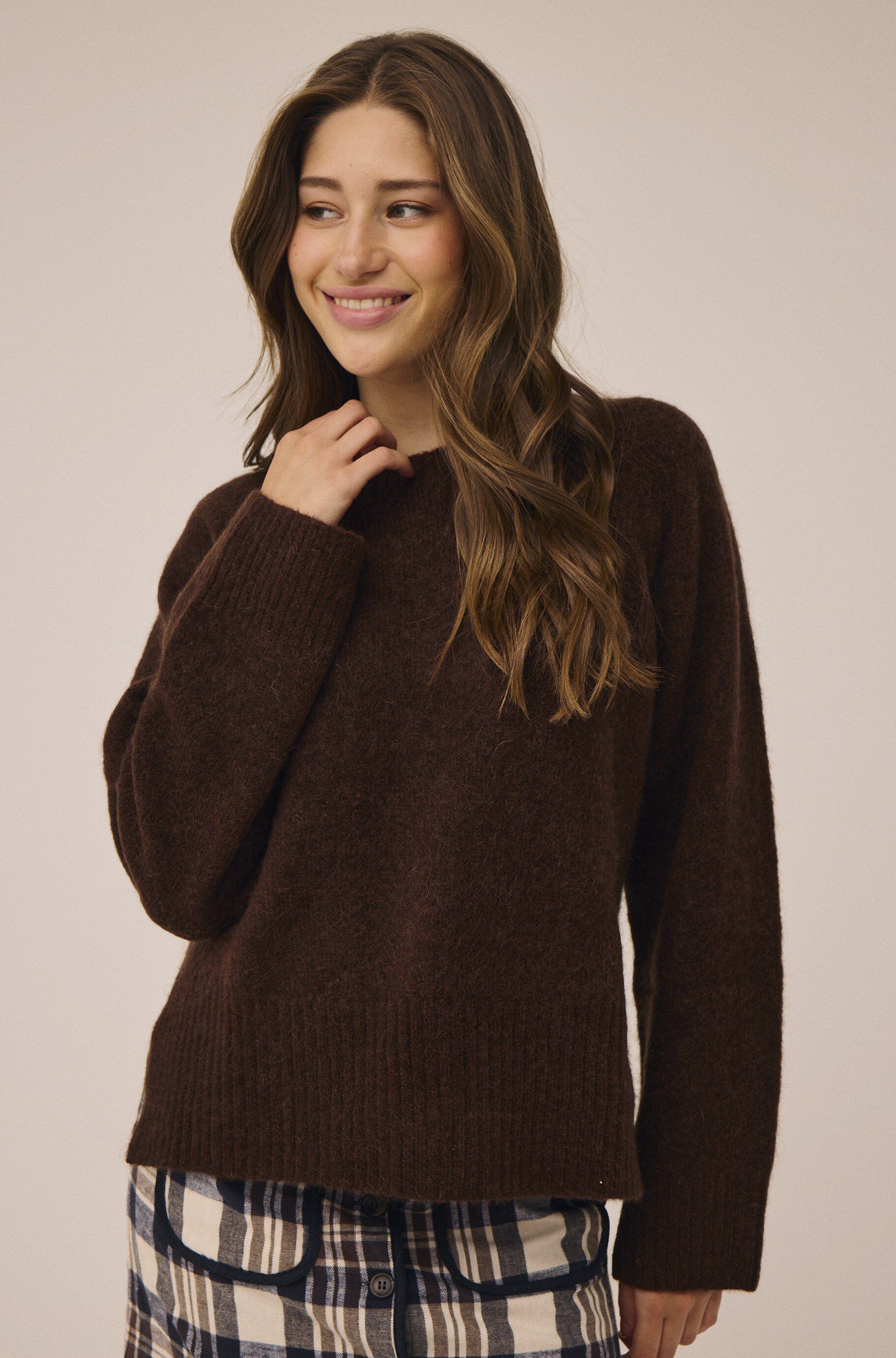 Mai 1 Striksweater - Mohairmix - RWS