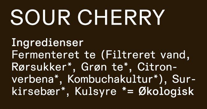 Surkirseb&aelig;r Kombucha