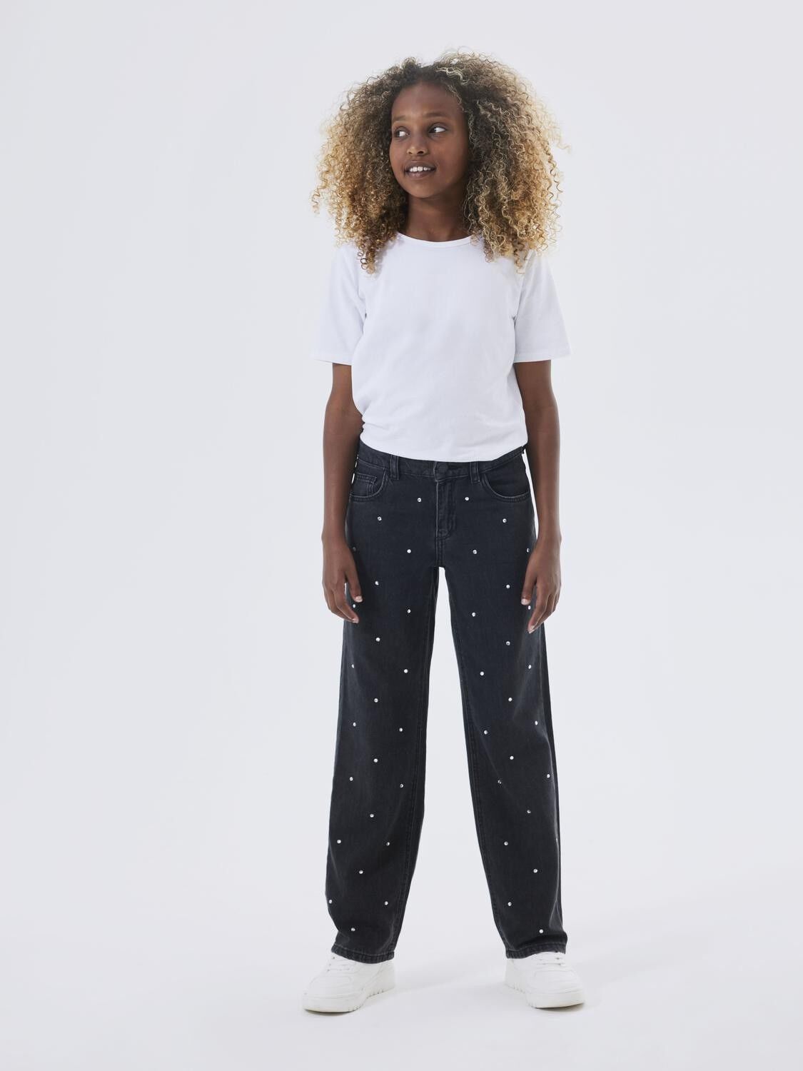 NKFROSE STRAIGH RHINE JEANS 3366-BE