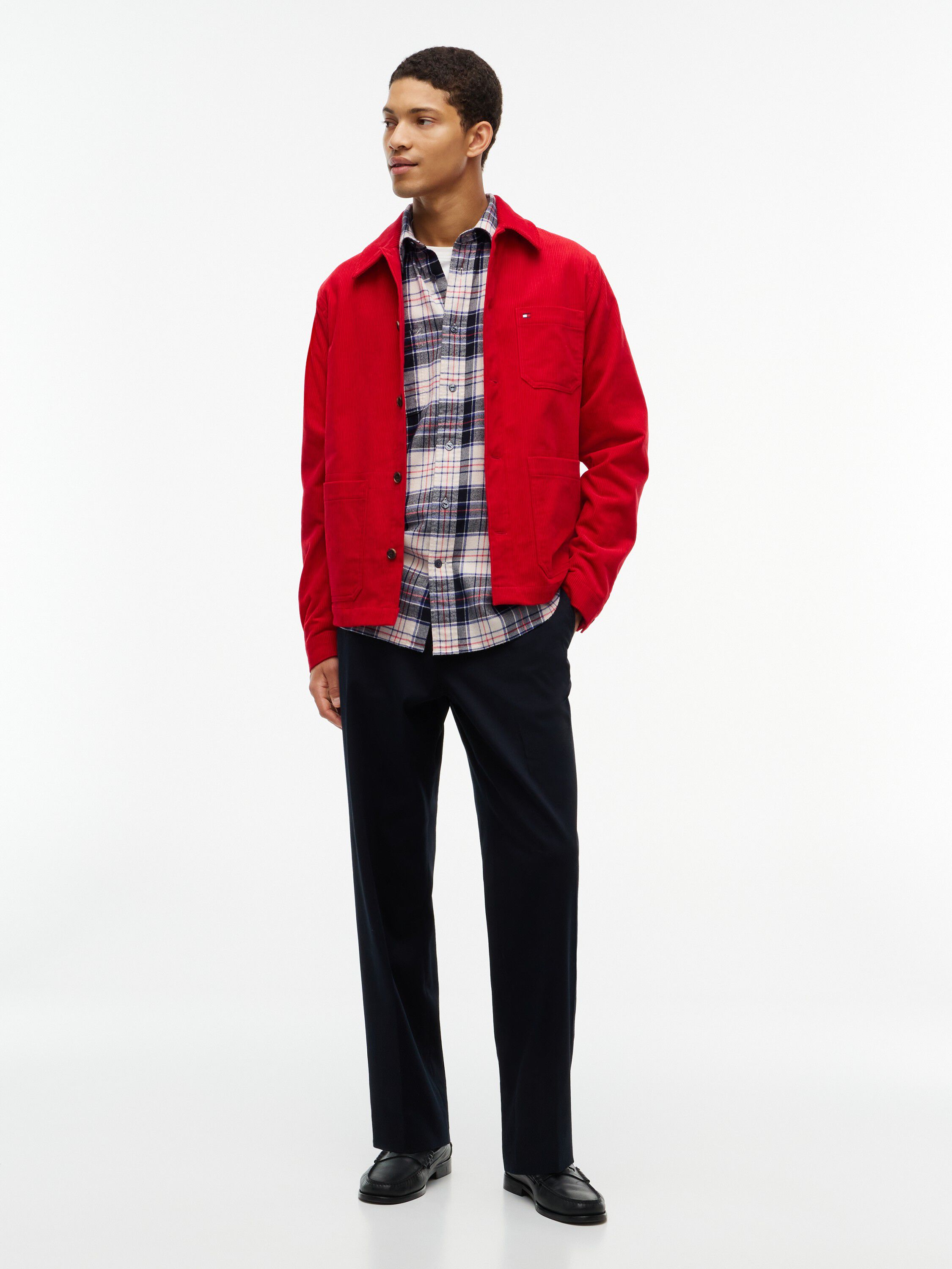 Relaxed Fit Tartan Flannel Shirt