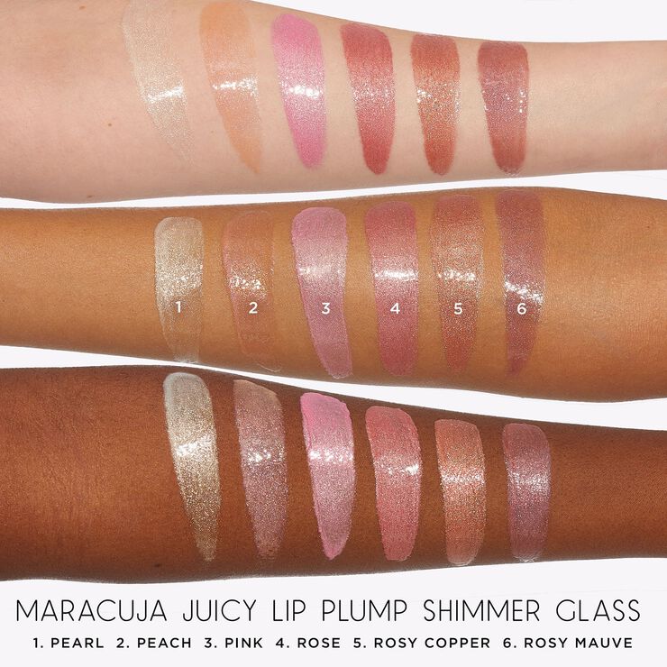 Maracuja Juicy Lip Shimmer Glass Plump - Shimmery Lip Plumper