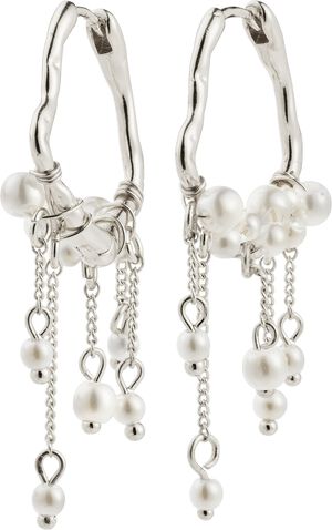 JASPER earrings silver-plated