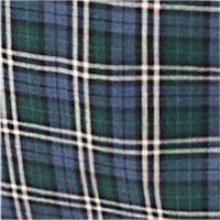 Gathered check blouse