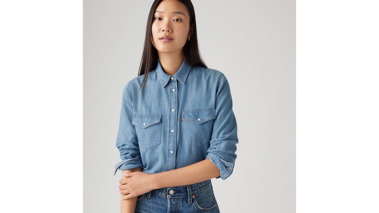 Iconic Western Linen+ Denim Shirt
