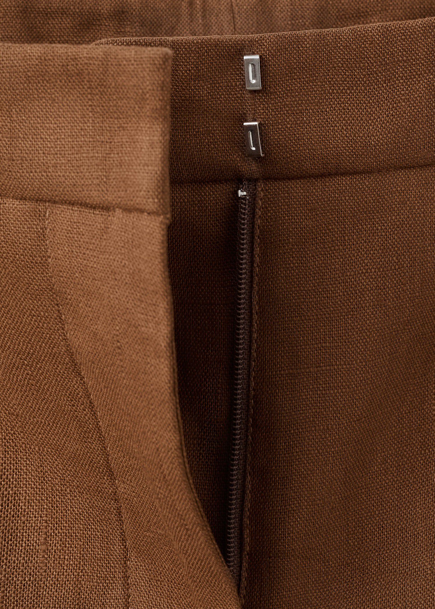 Linen suit trousers