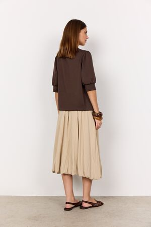 SC-BANU 83 Bluse Mørk brun