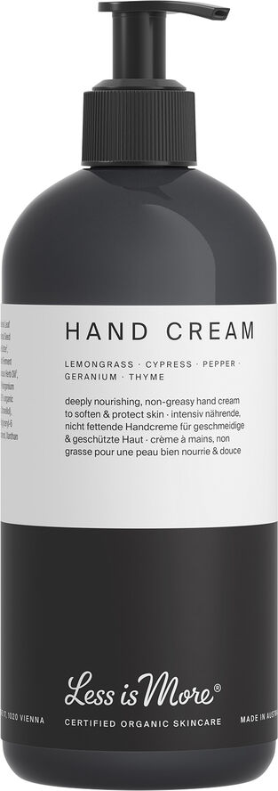 Organic Hand Cream Lemongrass