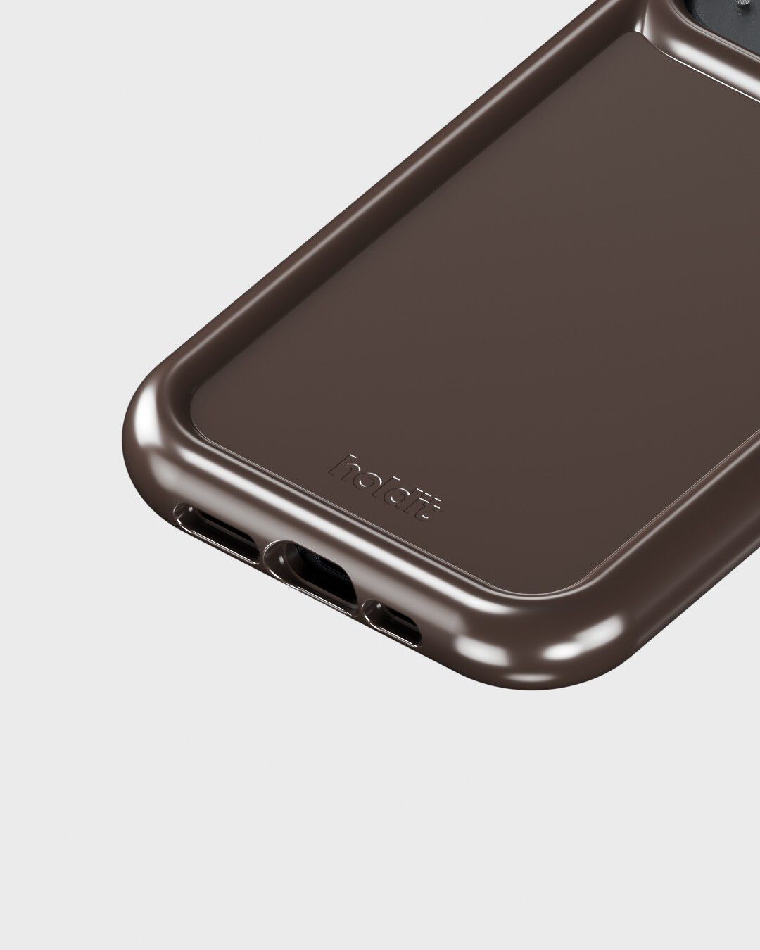 Chunky Case MagSafe Compatible iPhone 17e/16e/15/14/13 Choco