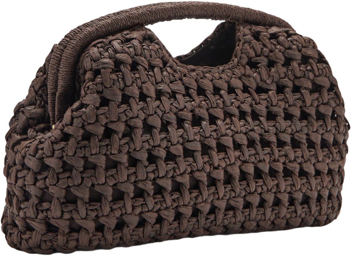 Natural fibre handbag