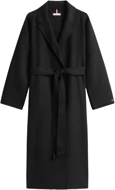 DF WOOL REG BELTED MAXI COAT