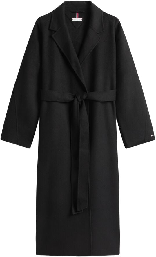 DF WOOL REG BELTED MAXI COAT