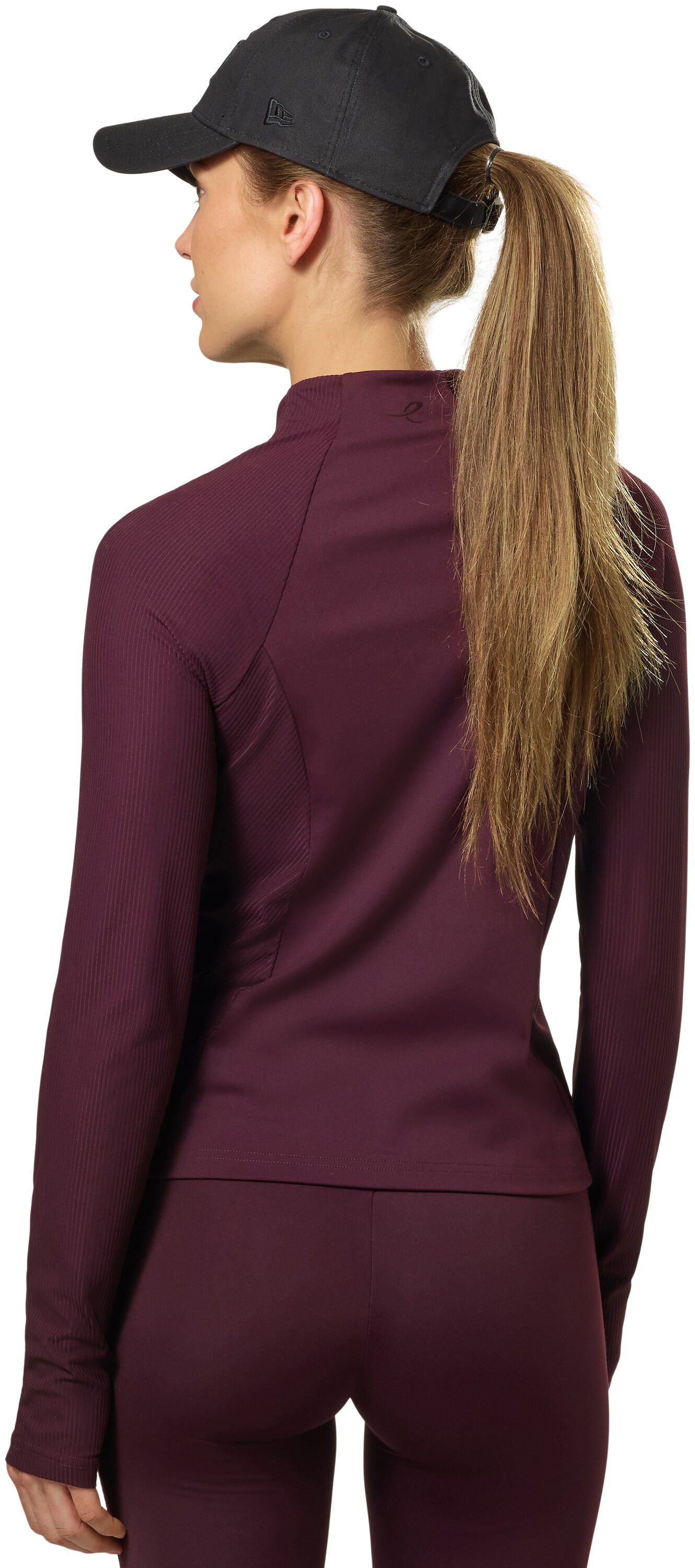 ENE ELLY W RIB ZIP JACKET