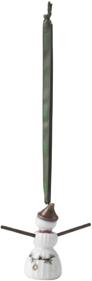 Hammersh&oslash;i Christmas Snepige h&aelig;ngende H6. 5 hvid m. deko