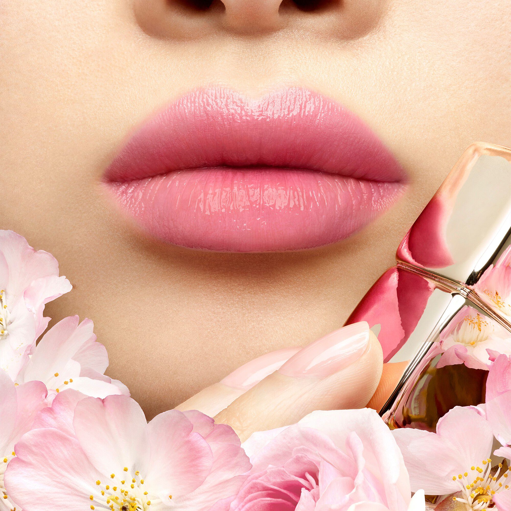 Kiss Kiss Bee Glow Lip Balm - 258 Rose