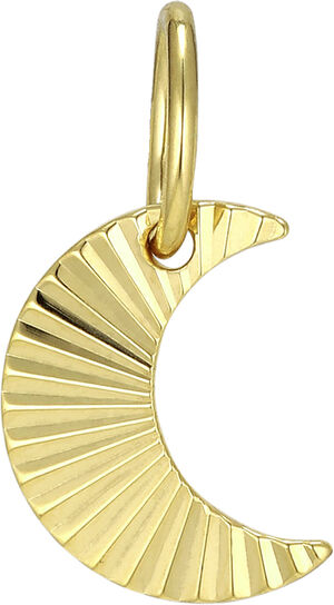 Reflection Half moon Pendant