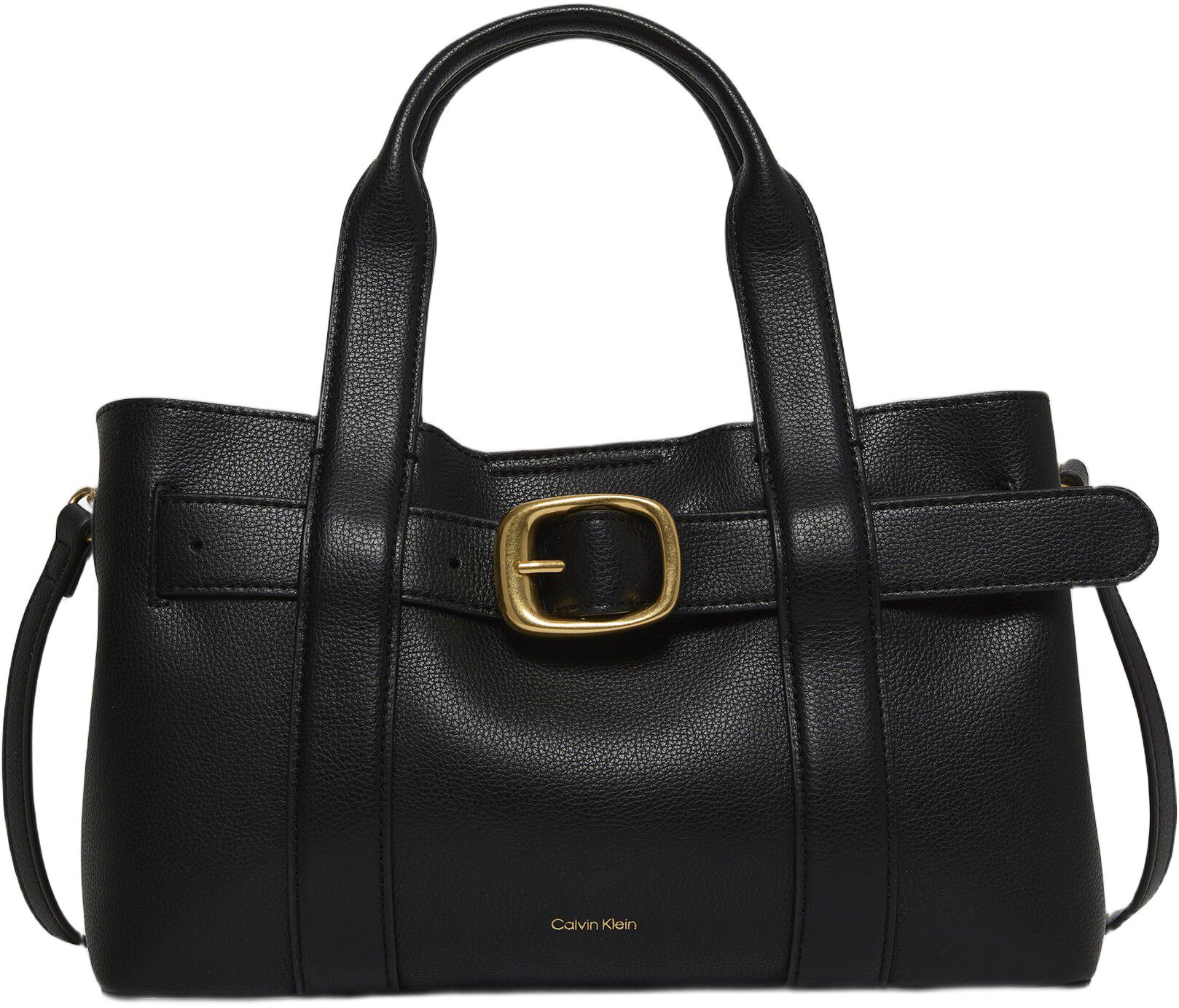 BUCKLE MINI TOTE WITH STRAP