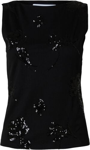 SLFMALLI SL APPLIQUE TOP