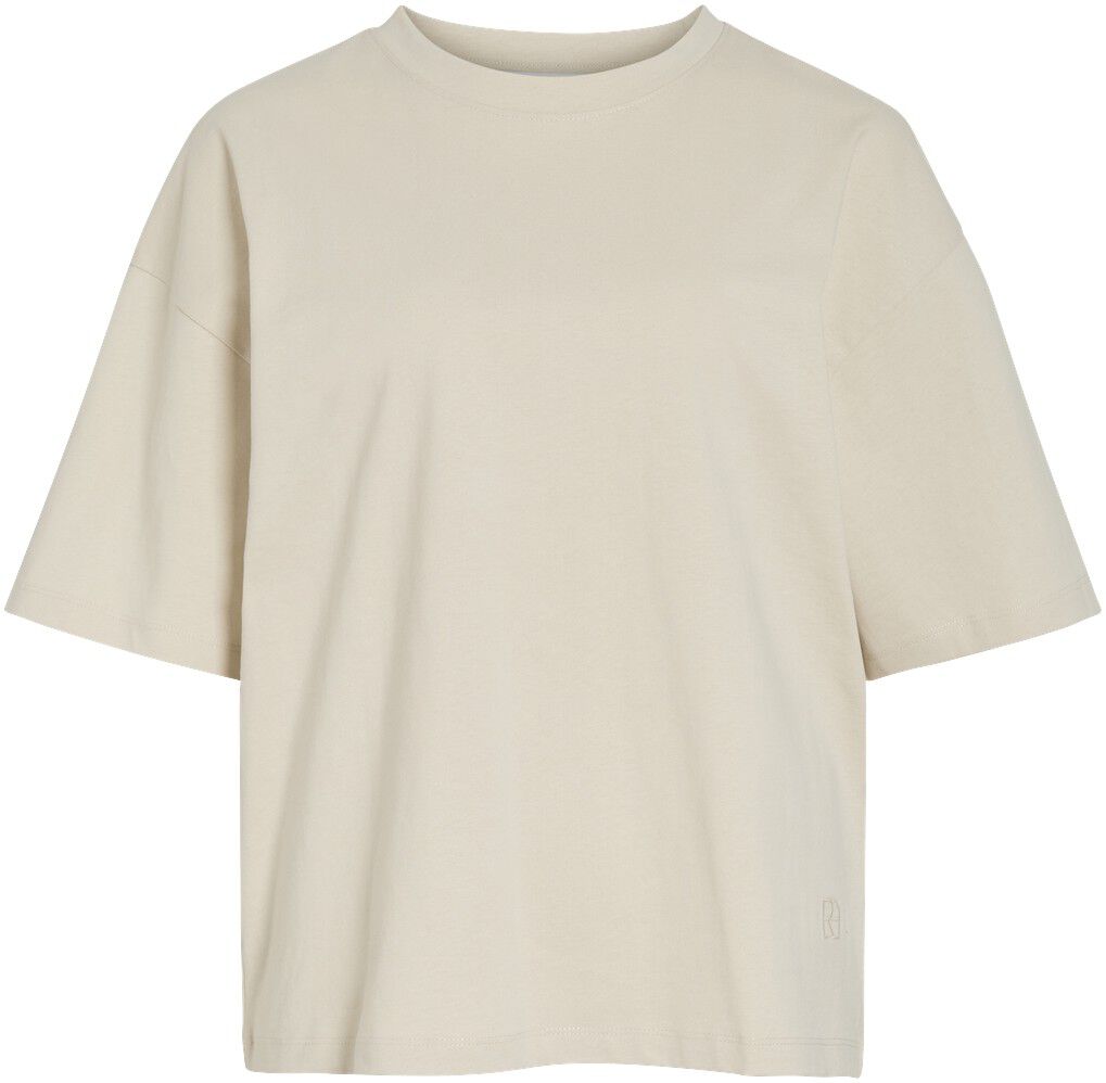 ROUNANNA OVERSIZED 2/4 O-NECK TEE