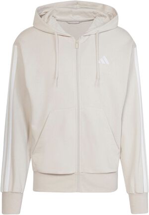 Essentials 3-Stripes Full Zip H&aelig;ttetr&oslash;je