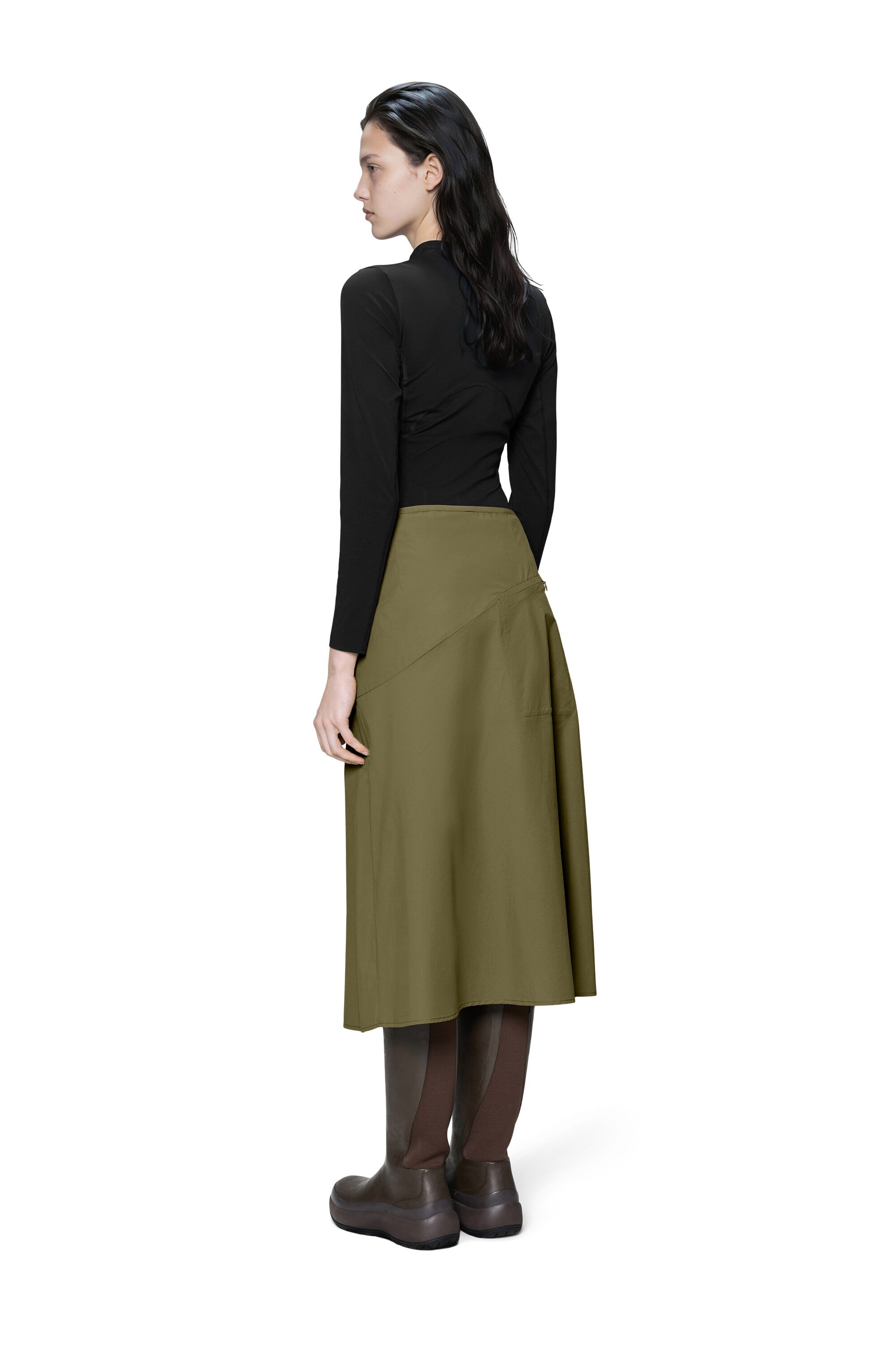 Light Woven W Skirt