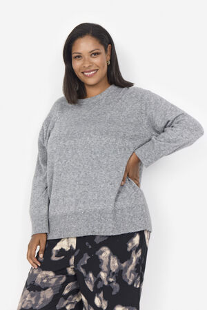 Curvy WA-KLIO 2 Pullover Lys grå