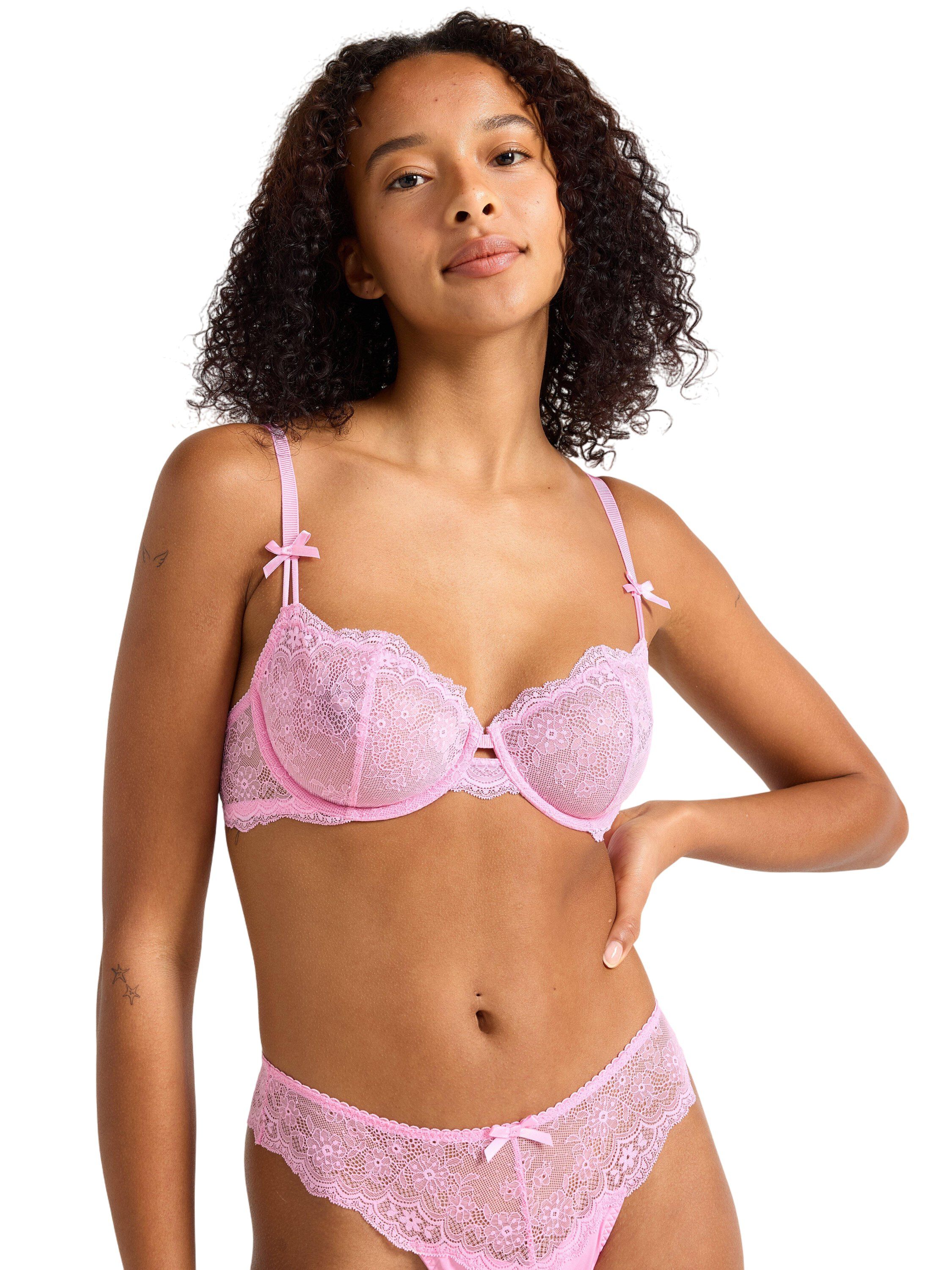 Bh uden polstring med blonder