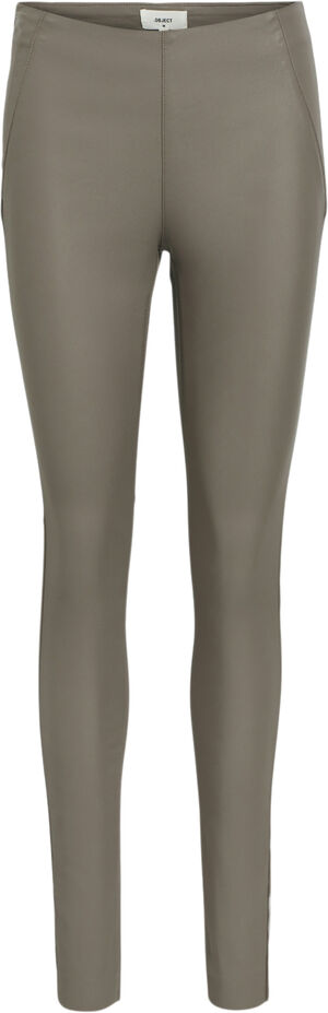 OBJBELLE MW COATED LEGGINGS NOOS