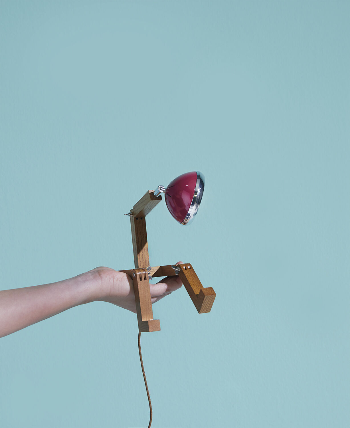 Mini Mr. Wattson LED Lampe - Cherry Red